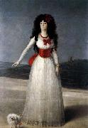 Francisco de goya y Lucientes The Duchess of Alba Spain oil painting artist